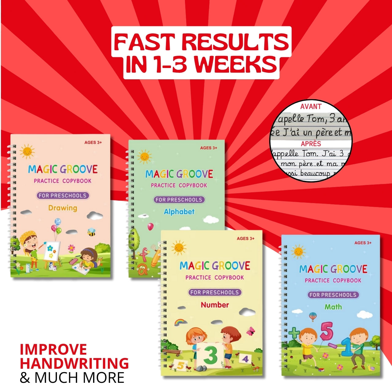Happy Handwriting Magic Books